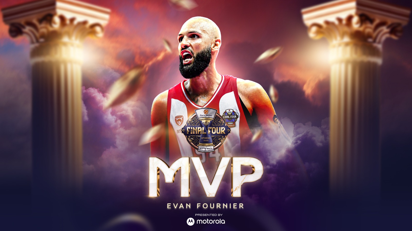 EuroLeague: Evan Fournier Named Final Four MVP as Olympiacos Claim Athens Title