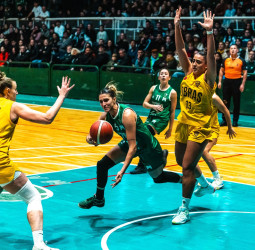 Ferro aprovechó su localía y se llevó el primer punto de la Final de la Liga Femenina Argentina