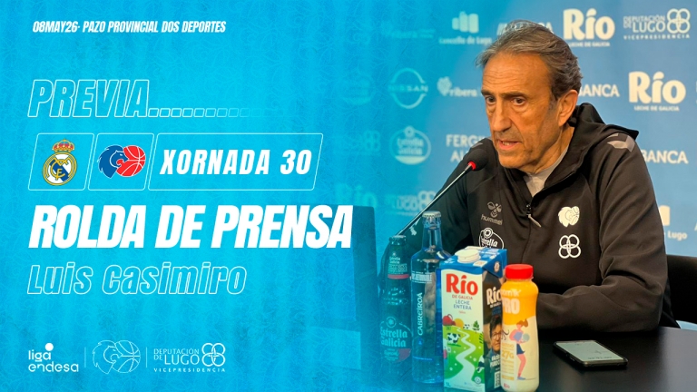Previa de Luis Casimiro: Un partido exigente contra el Real Madrid en el Movistar Arena