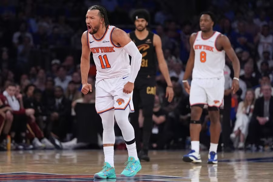 NBA: Jalen Brunson Leads Historic Comeback as New York Knicks Strike First Against Cavaliers (115-104)