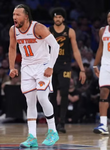 NBA: Jalen Brunson firma una remontada histórica y New York Knicks golpea primero ante Cavaliers (115-104)