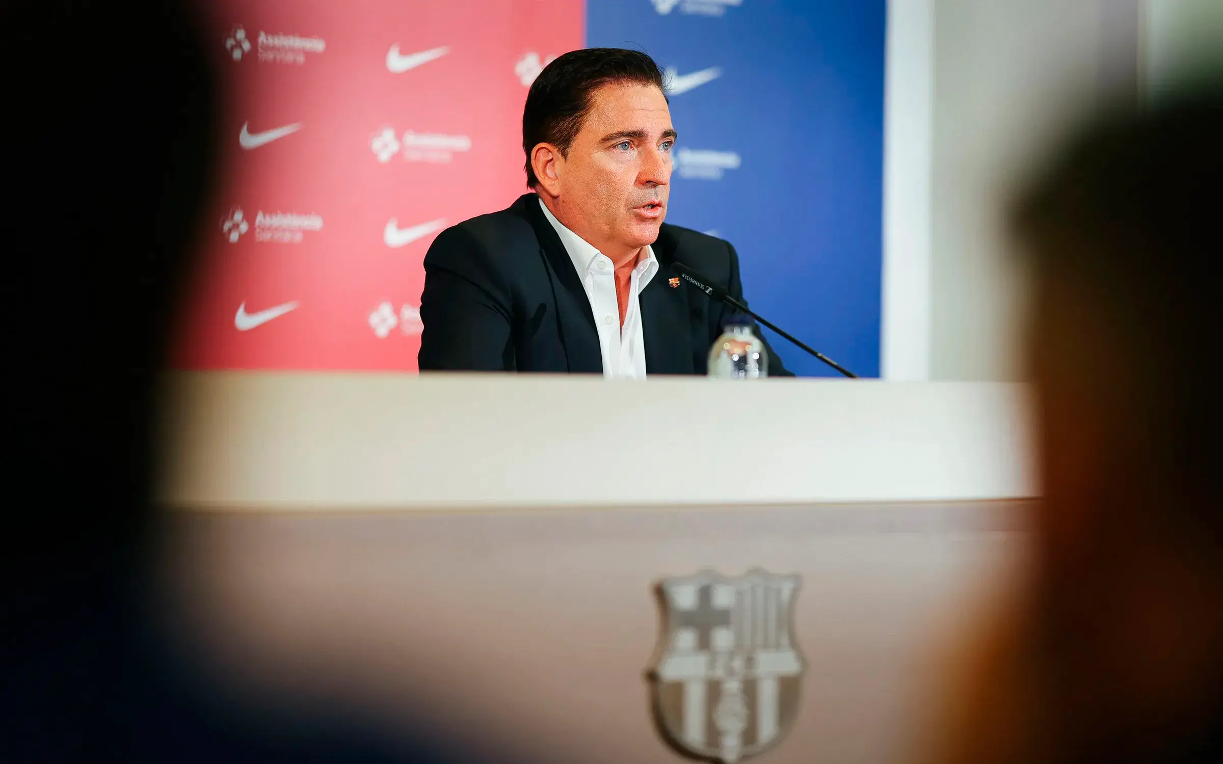 Xavi Pascual: "There is no war between Barcelona and me"