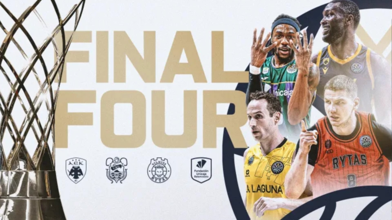 BCL Final Four 2026: Tenerife busca imponer su experiencia y Unicaja defender su trono ante un AEK incómodo