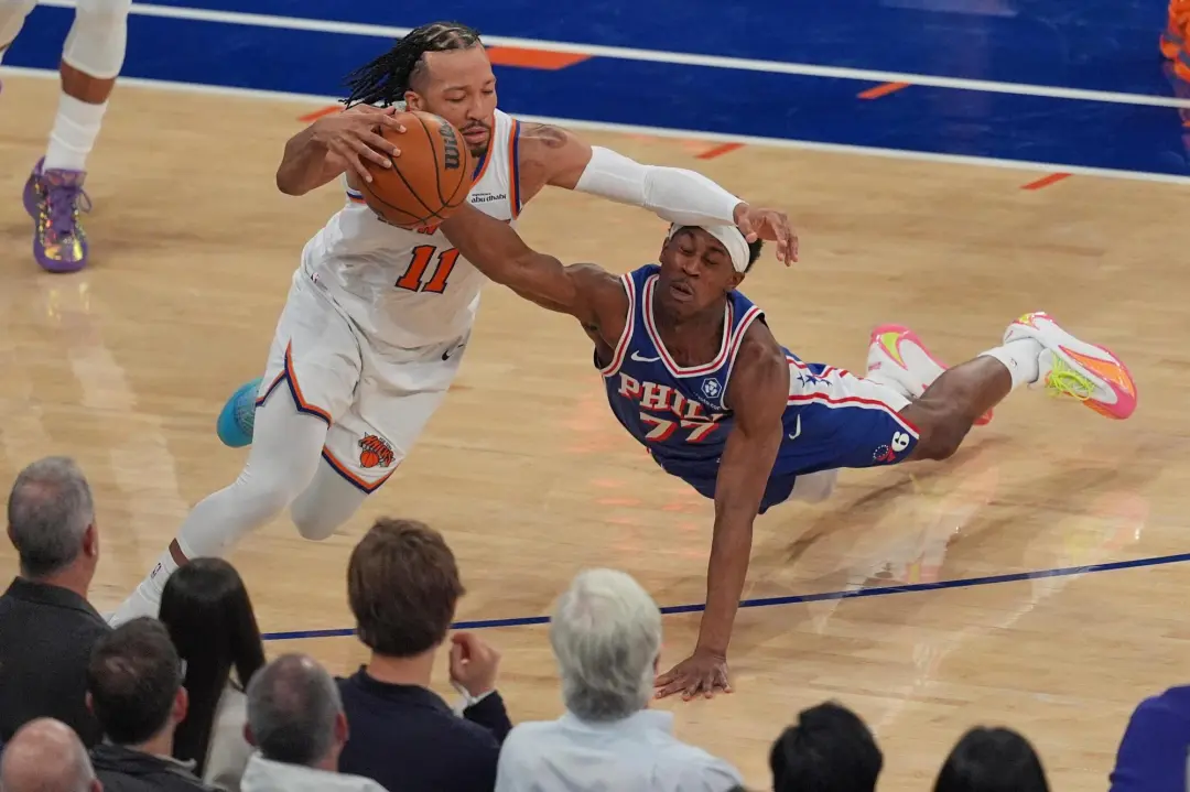 NBA: Exhibición de Jalen Brunson en la paliza de Knicks a 76ers para empezar (137-98) [1-0]
