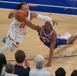 NBA: Exhibición de Jalen Brunson en la paliza de Knicks a 76ers para empezar (137-98) [1-0]