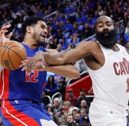 NBA: James Harden rescata a Cleveland Cavaliers en la prórroga y deja contra las cuerdas a Detroit Pistons (117-113)