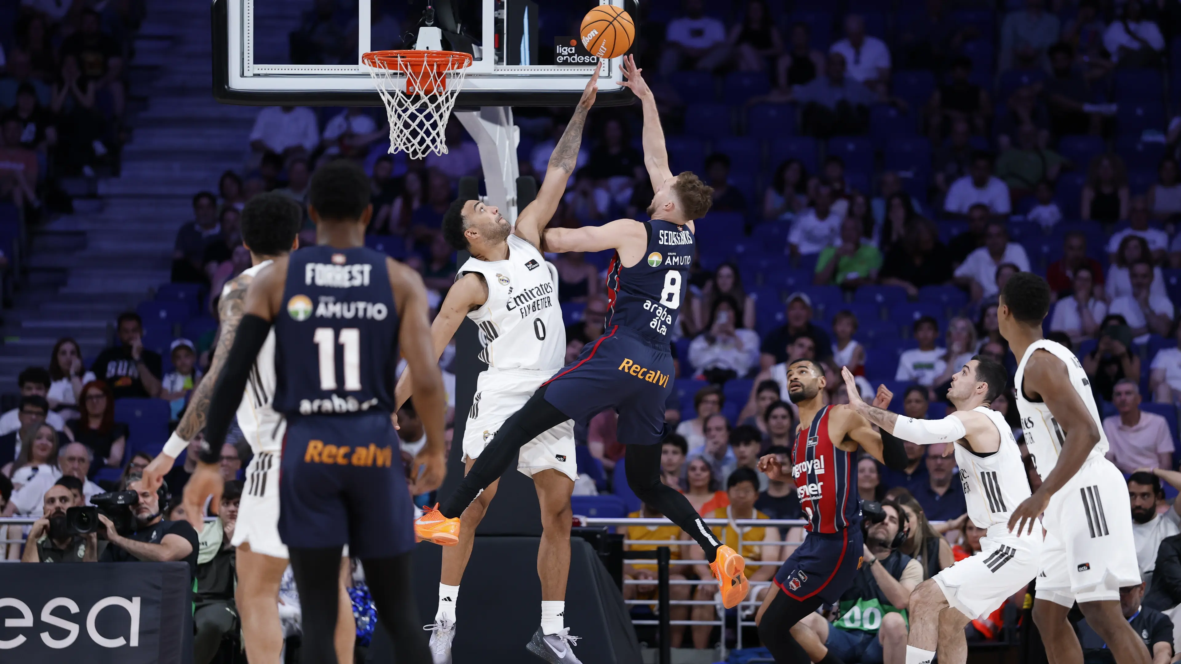 ACB: Luwawu-Cabarrot tumba al Real Madrid y dispara al Baskonia hacia el top-4 (83-88)