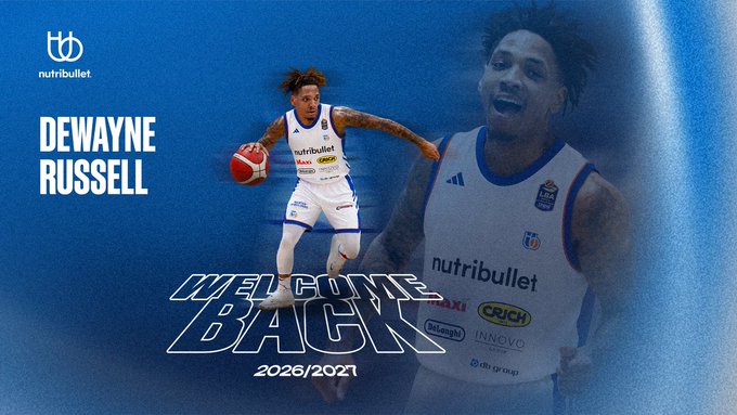 Dewayne Russell regresa al Nutribullet Treviso