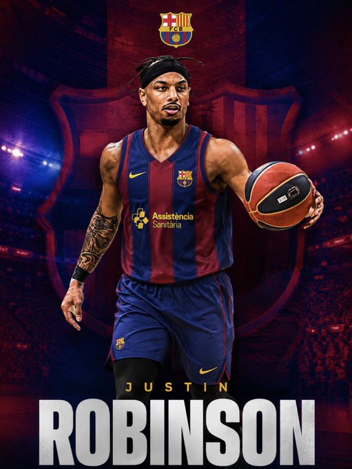 El Barça alcanza un acuerdo con Justin Robinson