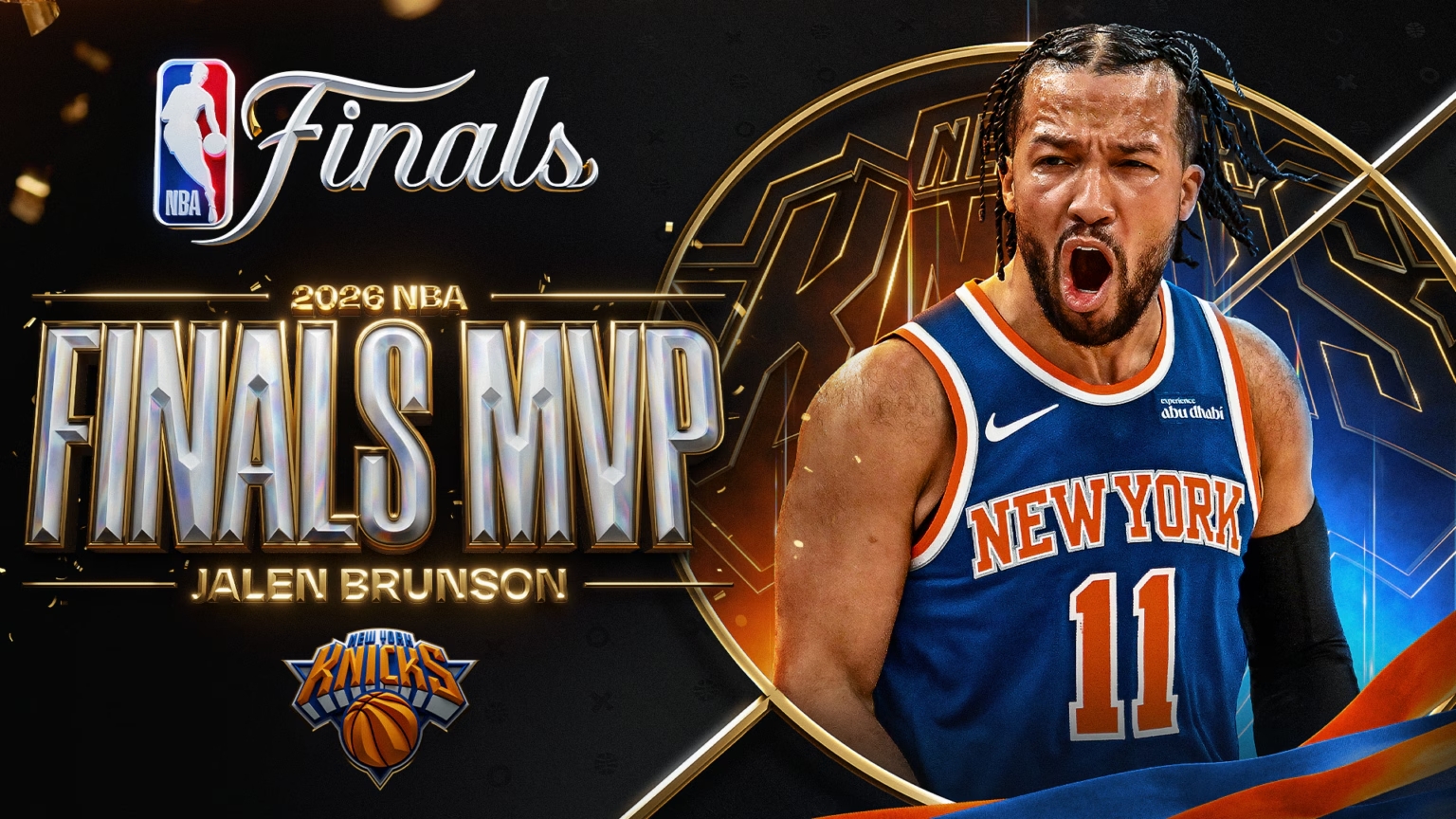 NBA Finals: Jalen Brunson gana el MVP de las Finales tras liderar el título de los Knicks