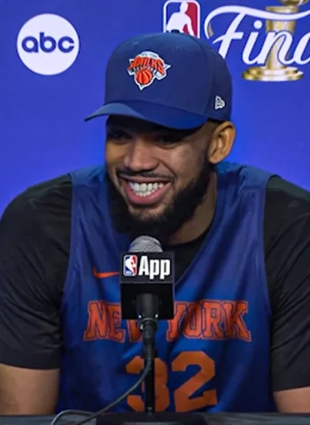NBA Finals: Karl-Anthony Towns se emociona con los Knicks y el recuerdo de su madre antes del duelo con Wembanyama