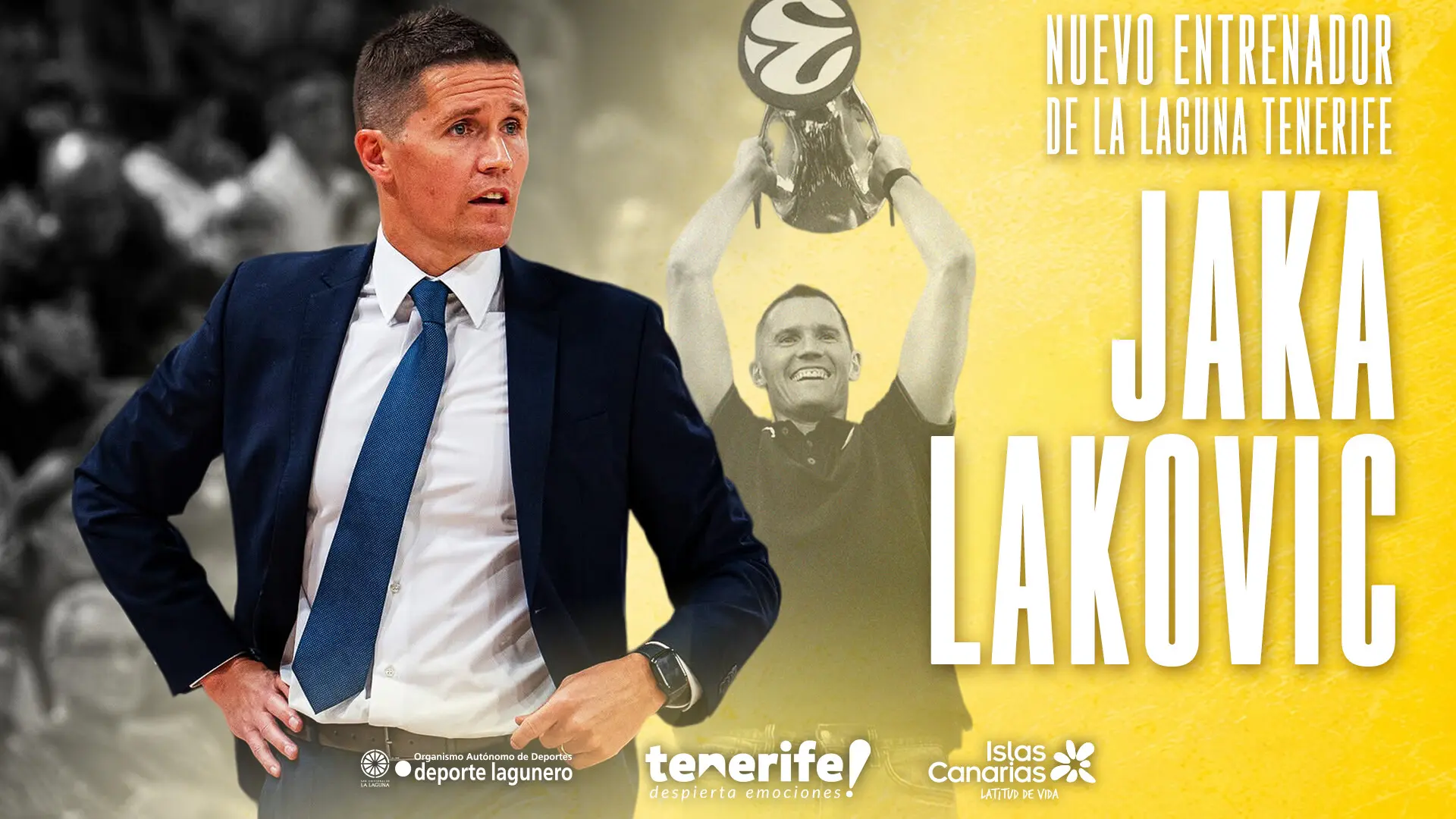 Jaka Lakovic, nuevo entrenador de La Laguna Tenerife