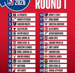 AJ Dybantsa abre el Draft NBA 2026; Aday Mara y Sergio de Larrea brillan en la primera ronda