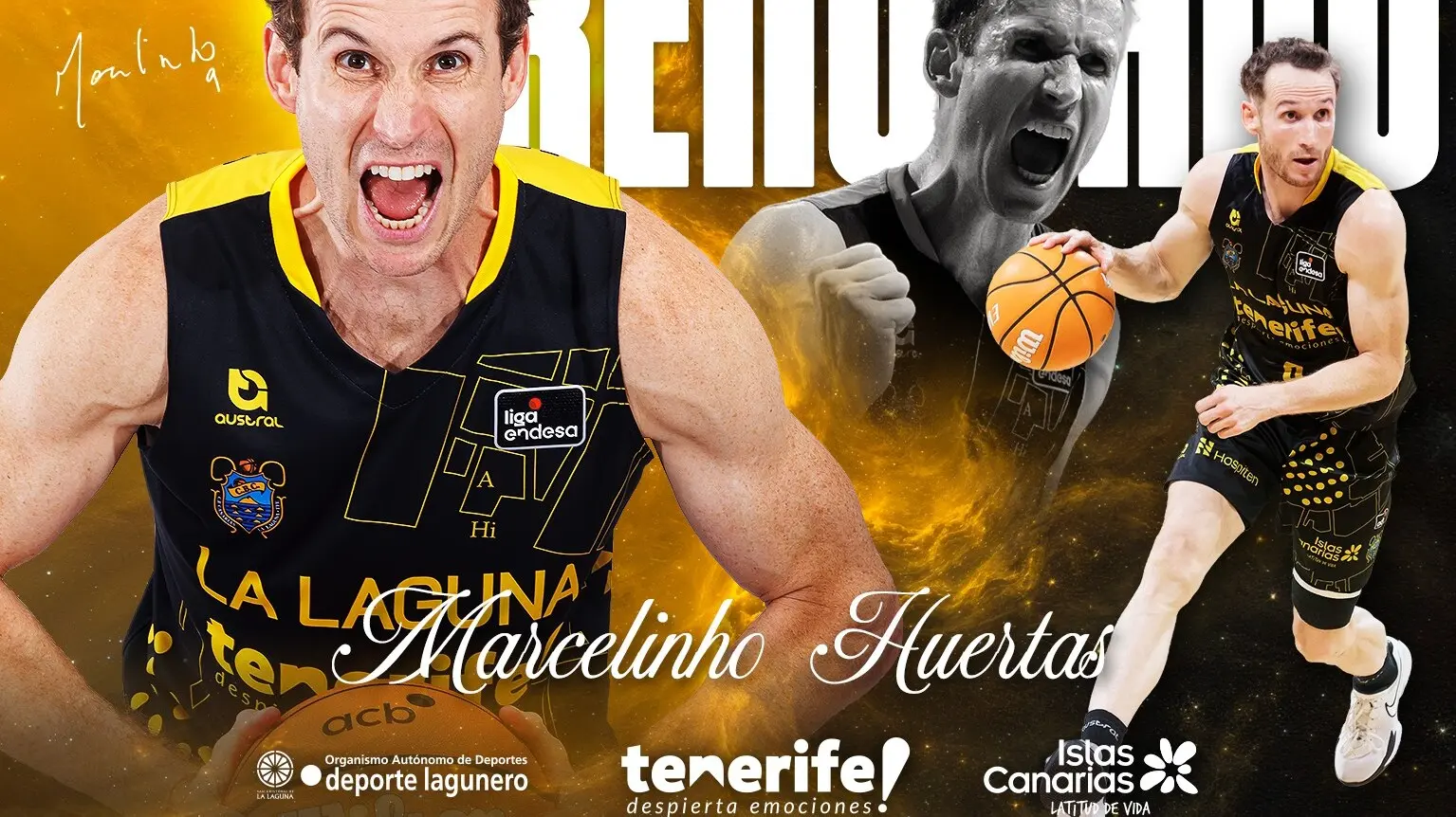 La Laguna Tenerife seguirá disfrutando de la magia de Marcelinho Huertas