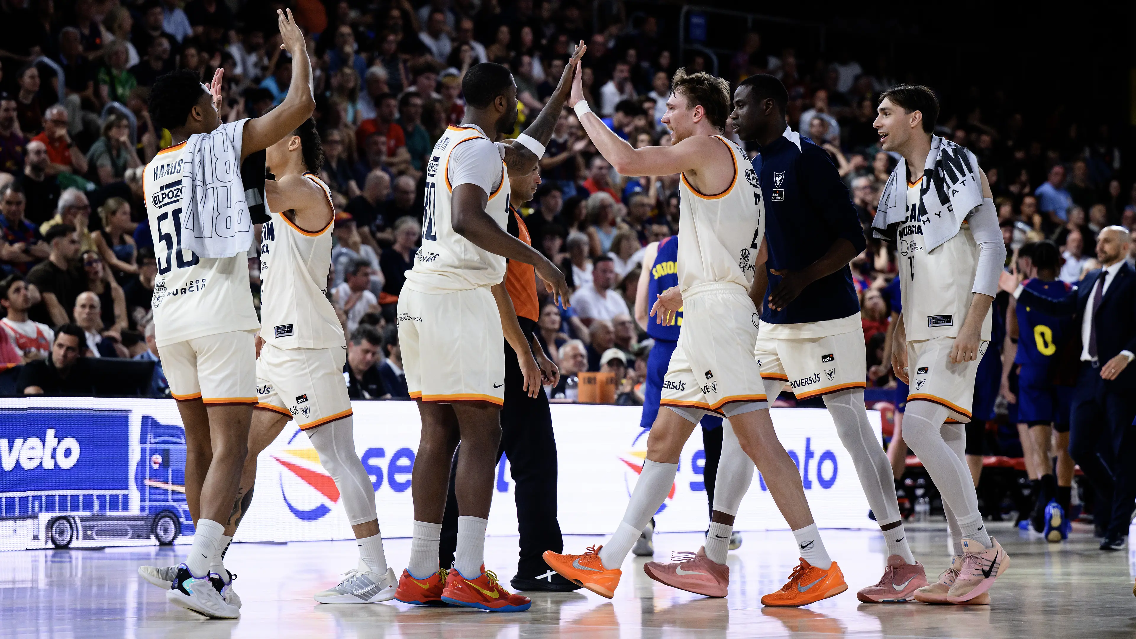 Playoffs ACB: UCAM Murcia domina al Barça e iguala la eliminatoria (87-90)