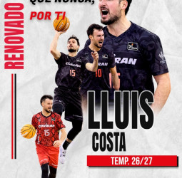 Lluís Costa continuará la próxima temporada en el Coviran Granada