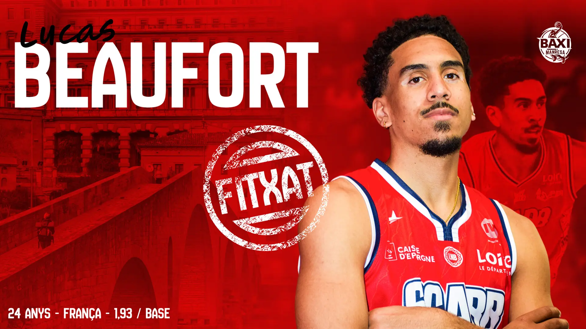 Lucas Beaufort, primer fichaje del BAXI Manresa
