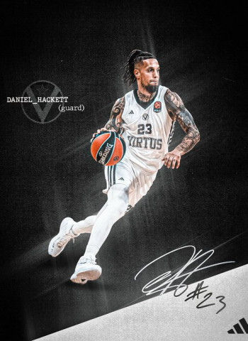Daniel Hackett seguirá una temporada más en la Virtus Bolonia