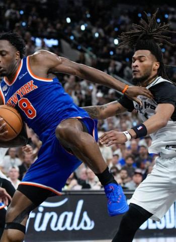 NBA Finals: OG Anunoby celebra el título de los Knicks: “Lo hicimos, era nuestro objetivo desde el inicio”