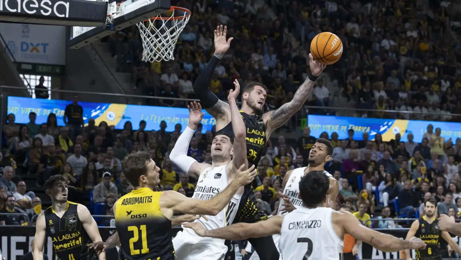 ACB: El Real Madrid busca reaccionar ante La Laguna Tenerife en el inicio del Playoff