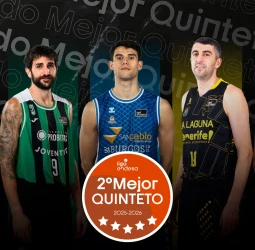 Segundo Mejor Quinteto de la Liga Endesa 2025-26