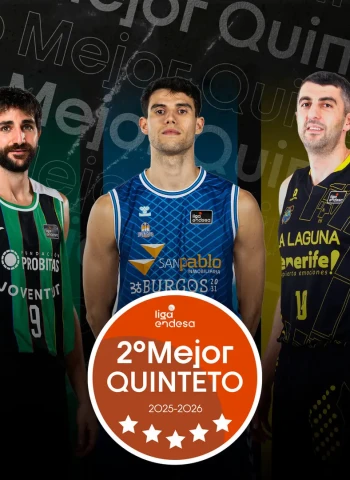 Segundo Mejor Quinteto de la Liga Endesa 2025-26