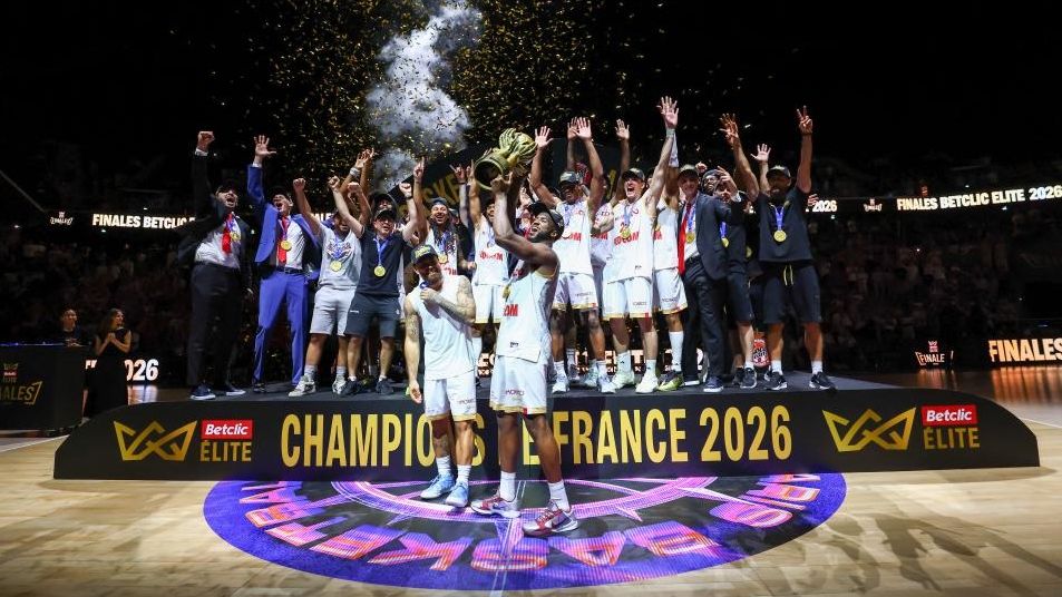 El AS Monaco conquista la liga francesa tras una remontada de campeón ante el Paris Basketball