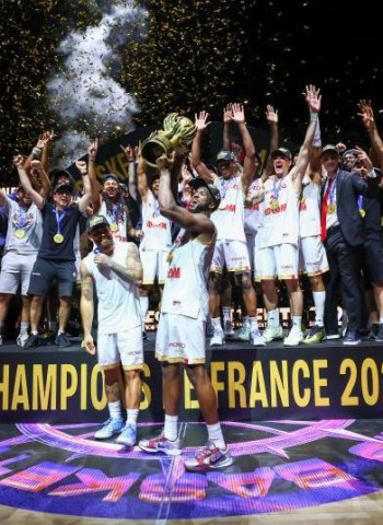 El AS Monaco conquista la liga francesa tras una remontada de campeón ante el Paris Basketball