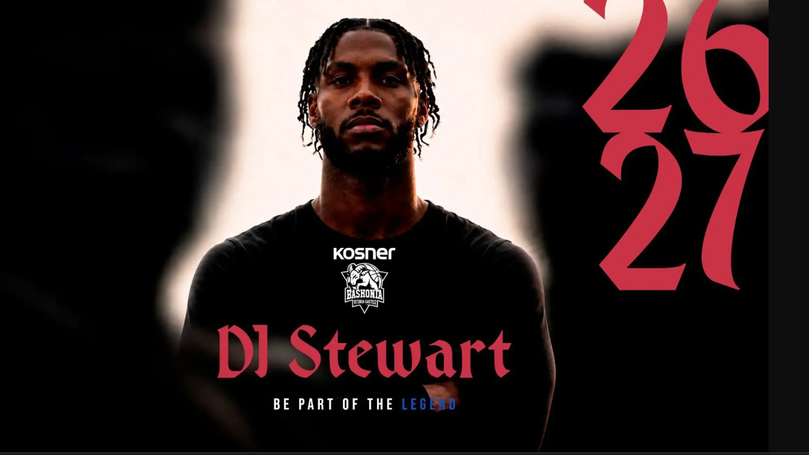 Dewayne Stewart Jr, primera pieza del Kosner Baskonia 26-27