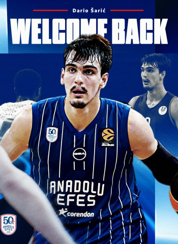 Dario Saric regresa al Anadolu Efes