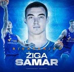 Ziga Samar abre el baile en Burgos