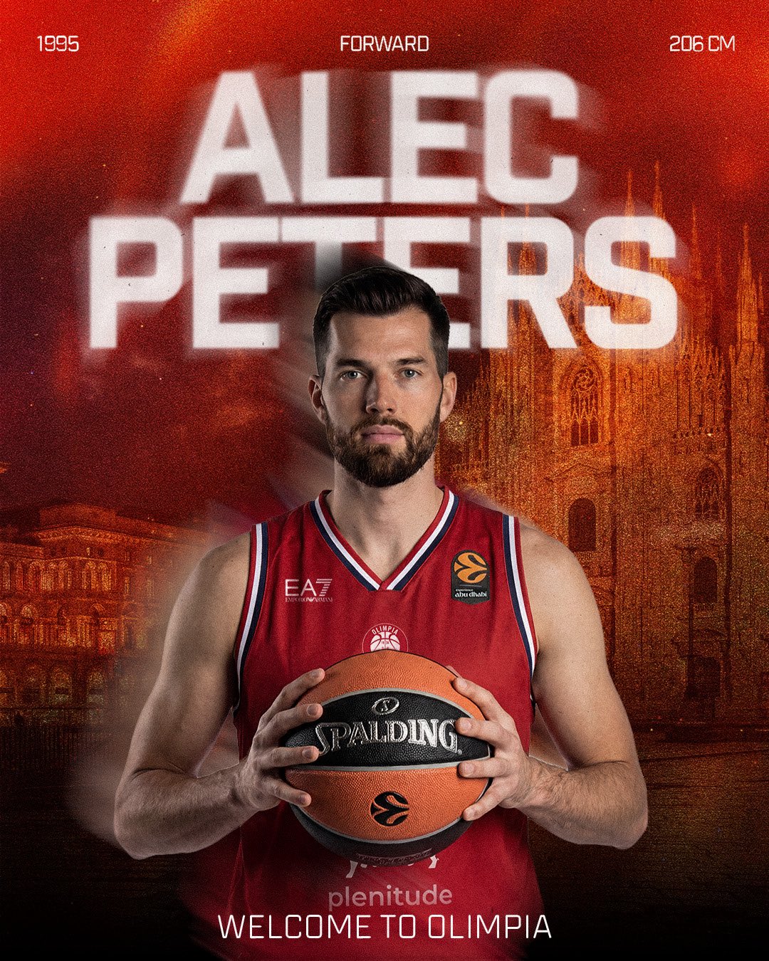 El Olimpia Milano refuerza su perímetro con Alec Peters
