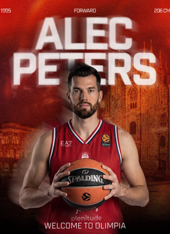 El Olimpia Milano refuerza su perímetro con Alec Peters