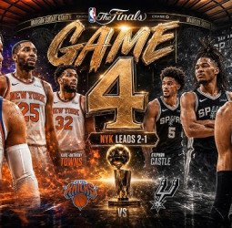 NBA Finals: New York Knicks busca recuperar el control ante unos Spurs revitalizados para el Game 4