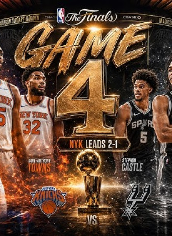 NBA Finals: New York Knicks busca recuperar el control ante unos Spurs revitalizados para el Game 4