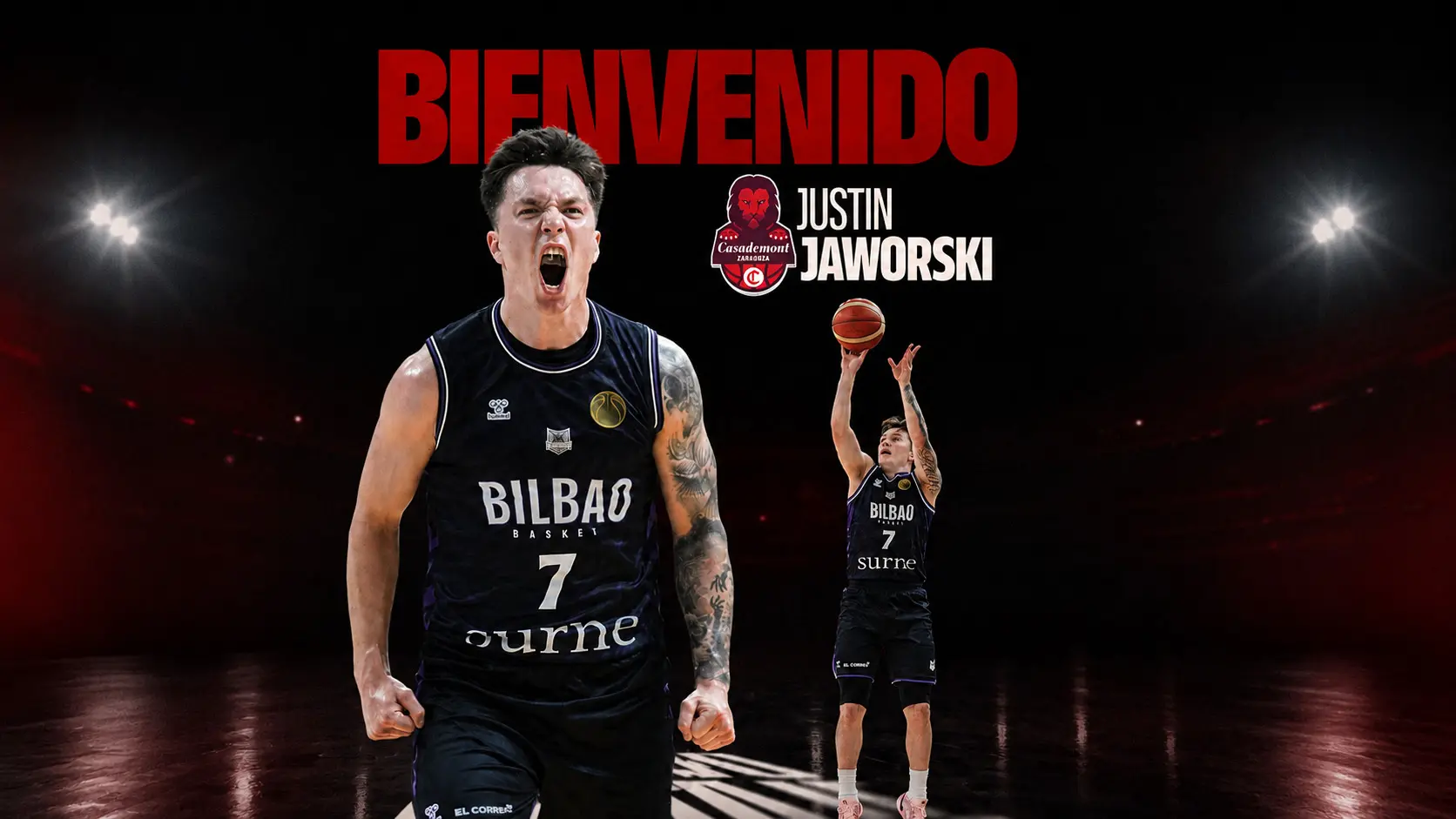 Justin Jaworski: De Bilbao... ¡a Zaragoza!