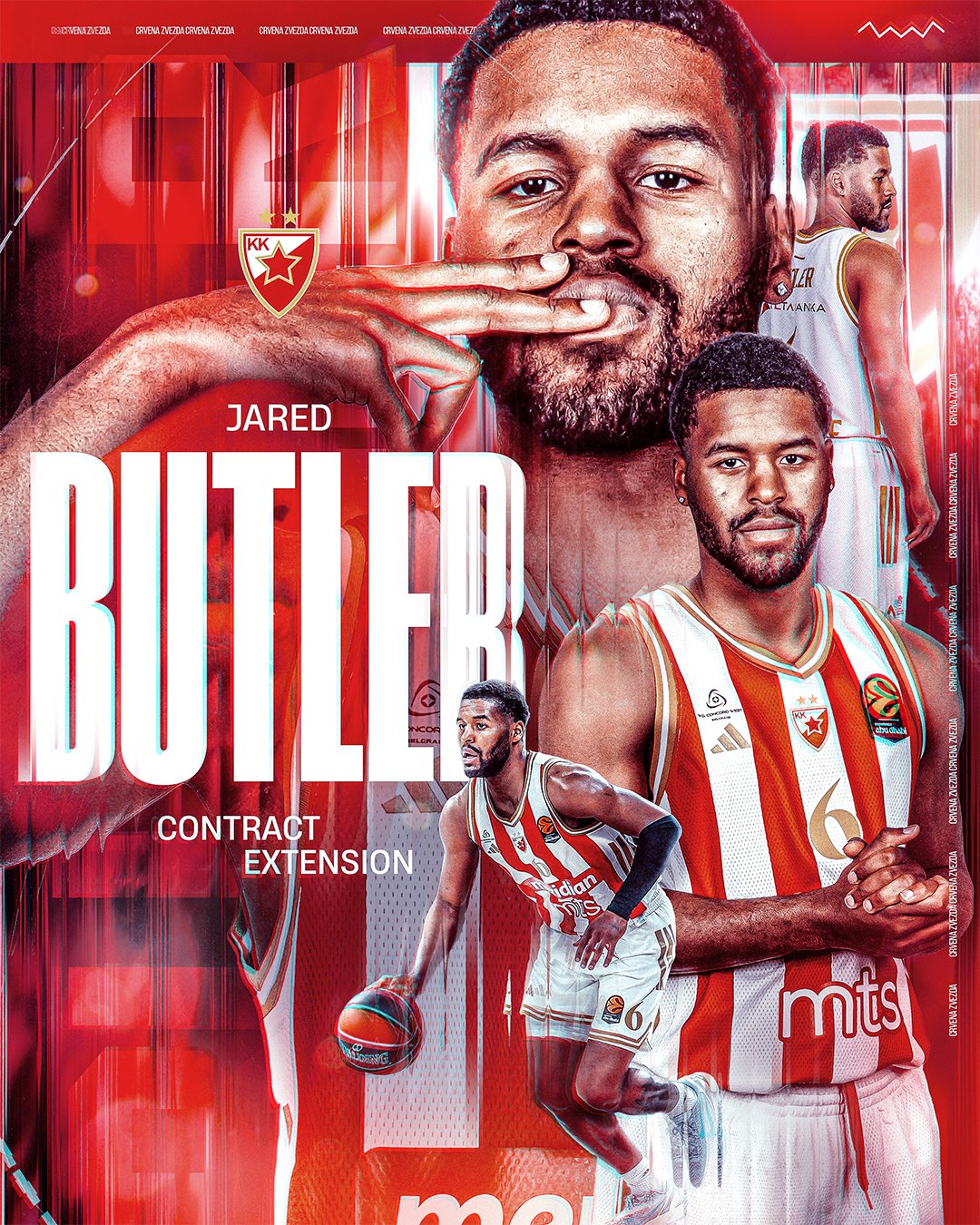 Jared Butler renueva con el Estrella Roja hasta 2028