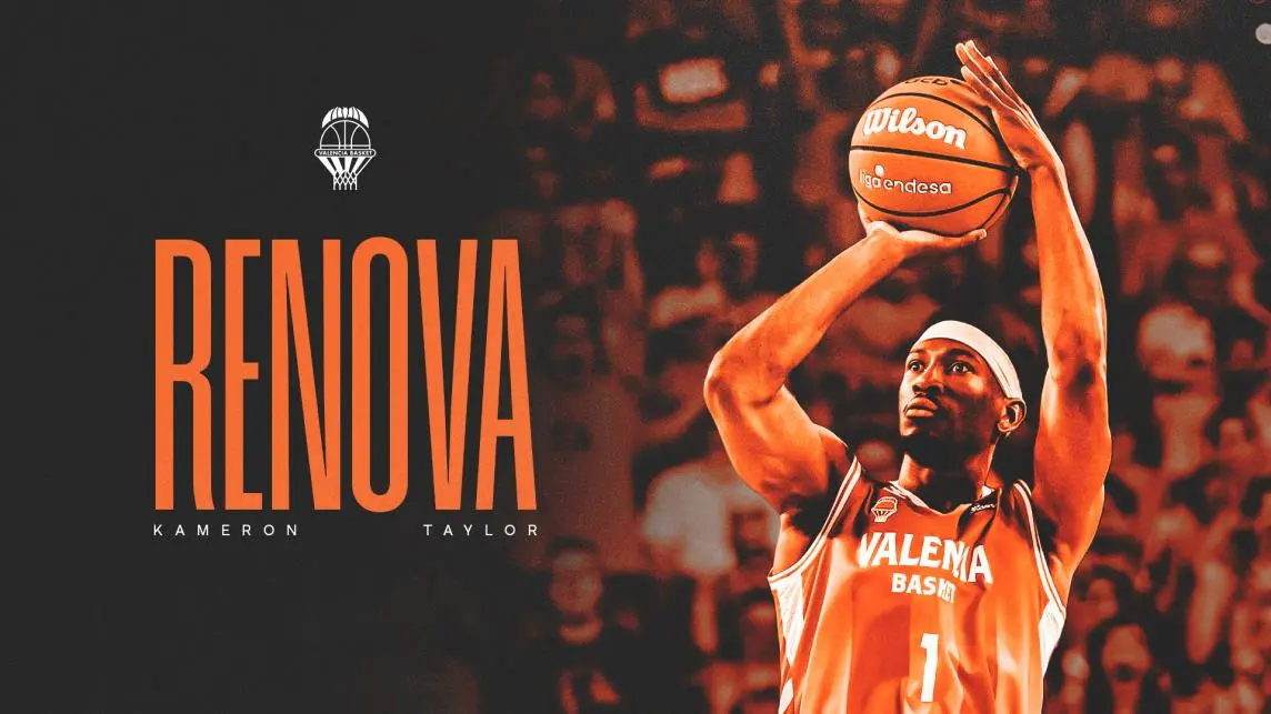 Kameron Taylor Extends Contract with Valencia Basket Through 2028