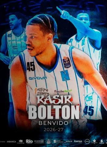 Rasir Bolton, nuevo director de juego en el Rio Breogan