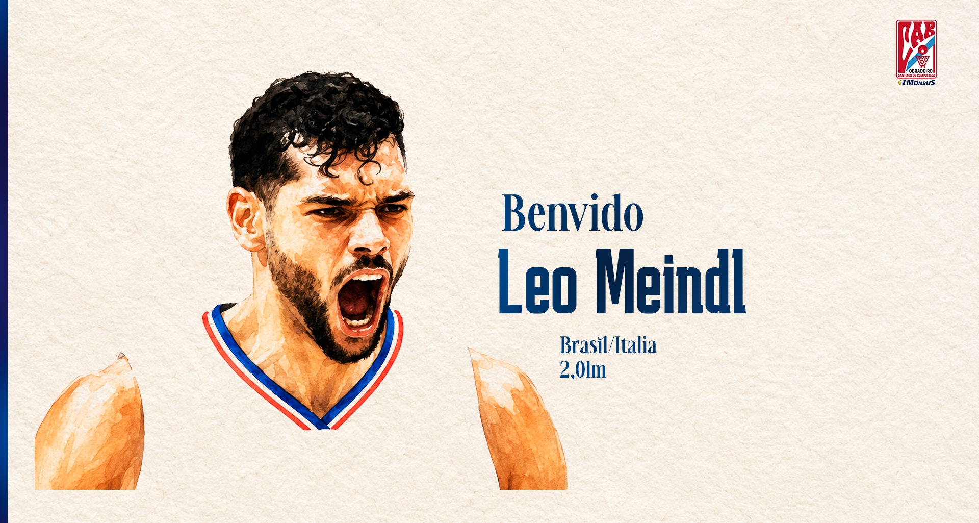 Leo Meindl, versatilidad y experiencia para el Monbus Obradoiro