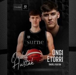El internacional checo Ondřej Husták firma con Surne Bilbao