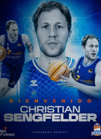 Christian Sengfelder se une al juego interior de Recoletas Salud SP Burgos