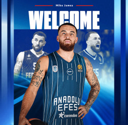 Mike James firma por el Anadolu Efes