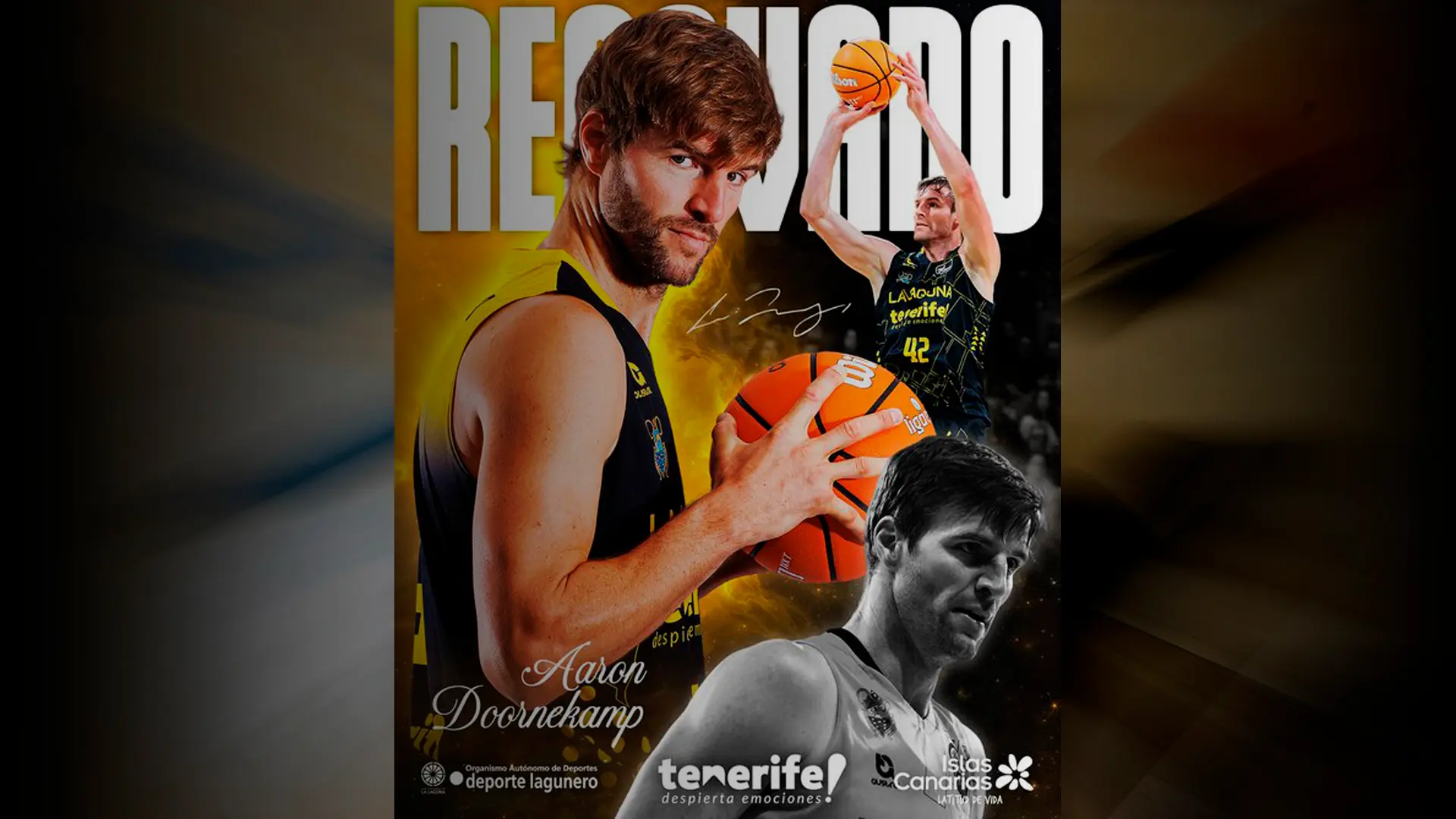 La Laguna Tenerife y Aaron Doornekamp renuevan su vinculación