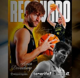 La Laguna Tenerife y Aaron Doornekamp renuevan su vinculación