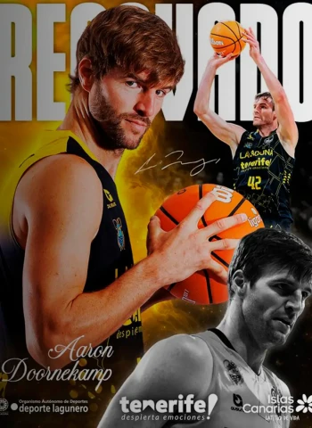 La Laguna Tenerife y Aaron Doornekamp renuevan su vinculación