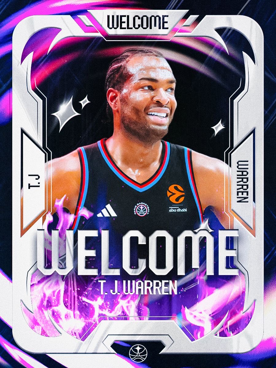 TJ Warren firma por Paris Basketball
