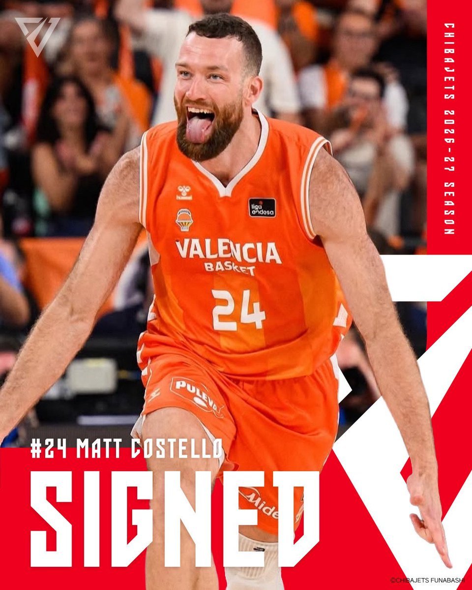 Matt Costello Signs with Chiba Jets