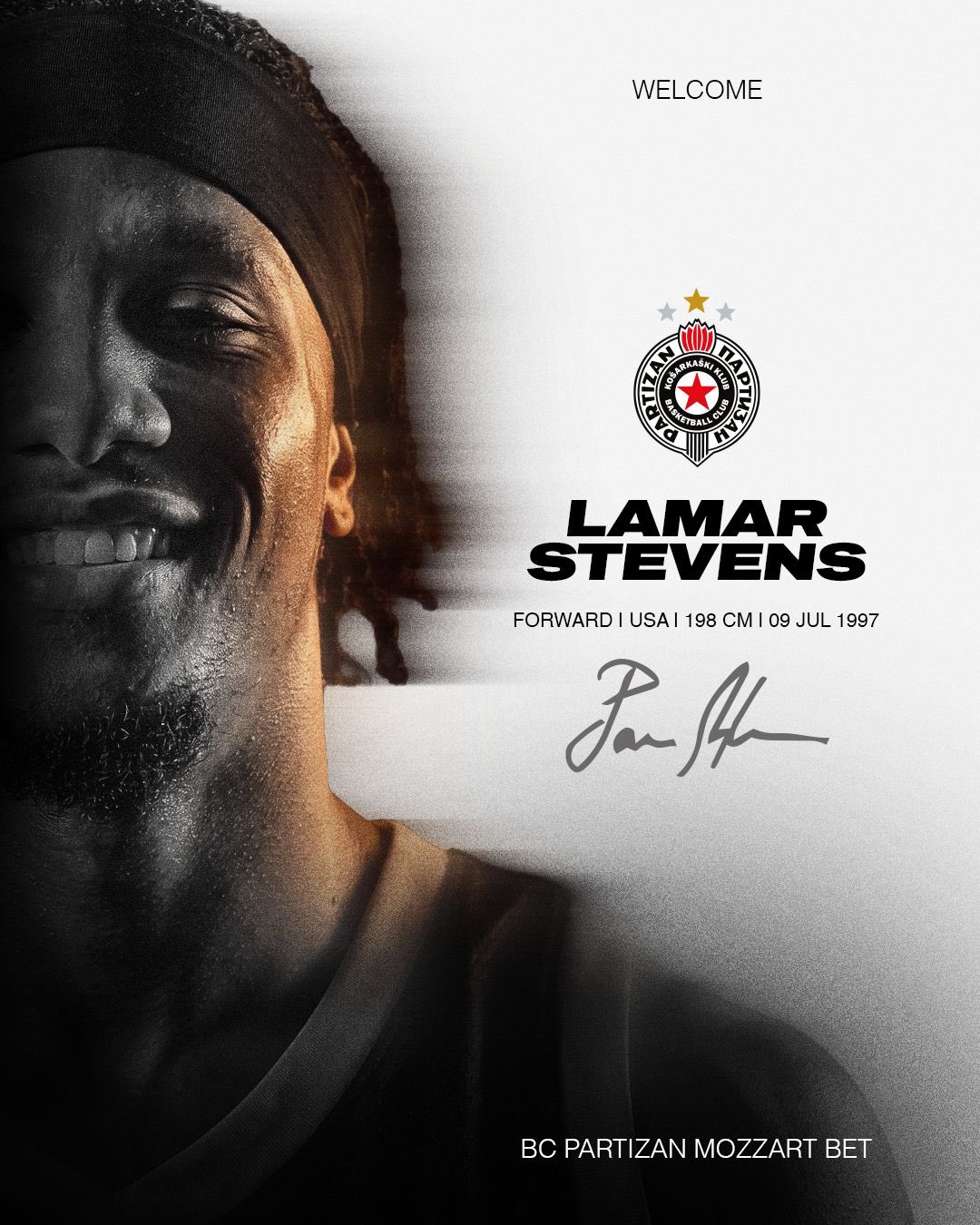 Lamar Stevens firma por el Partizan tras su estreno en la Euroliga
