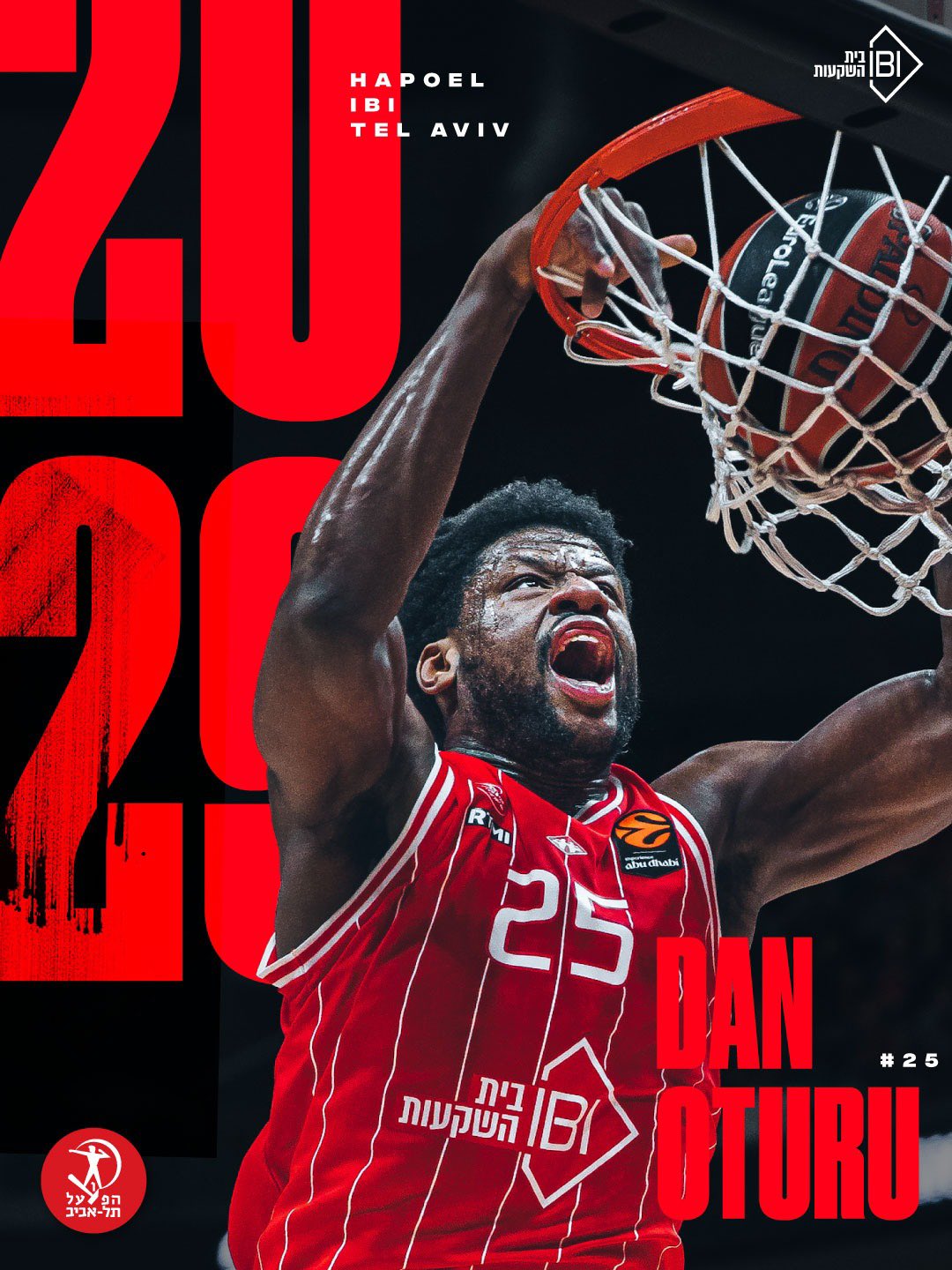 Hapoel Tel Aviv Extends Dan Oturu Through 2029